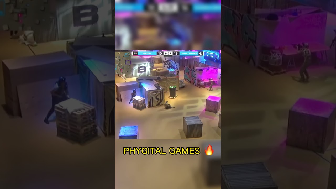 Phygital_Shooter_4. CS2 IN REAL LIFE Lasertag Phygital Games INATION vs COSMO ESPORTS